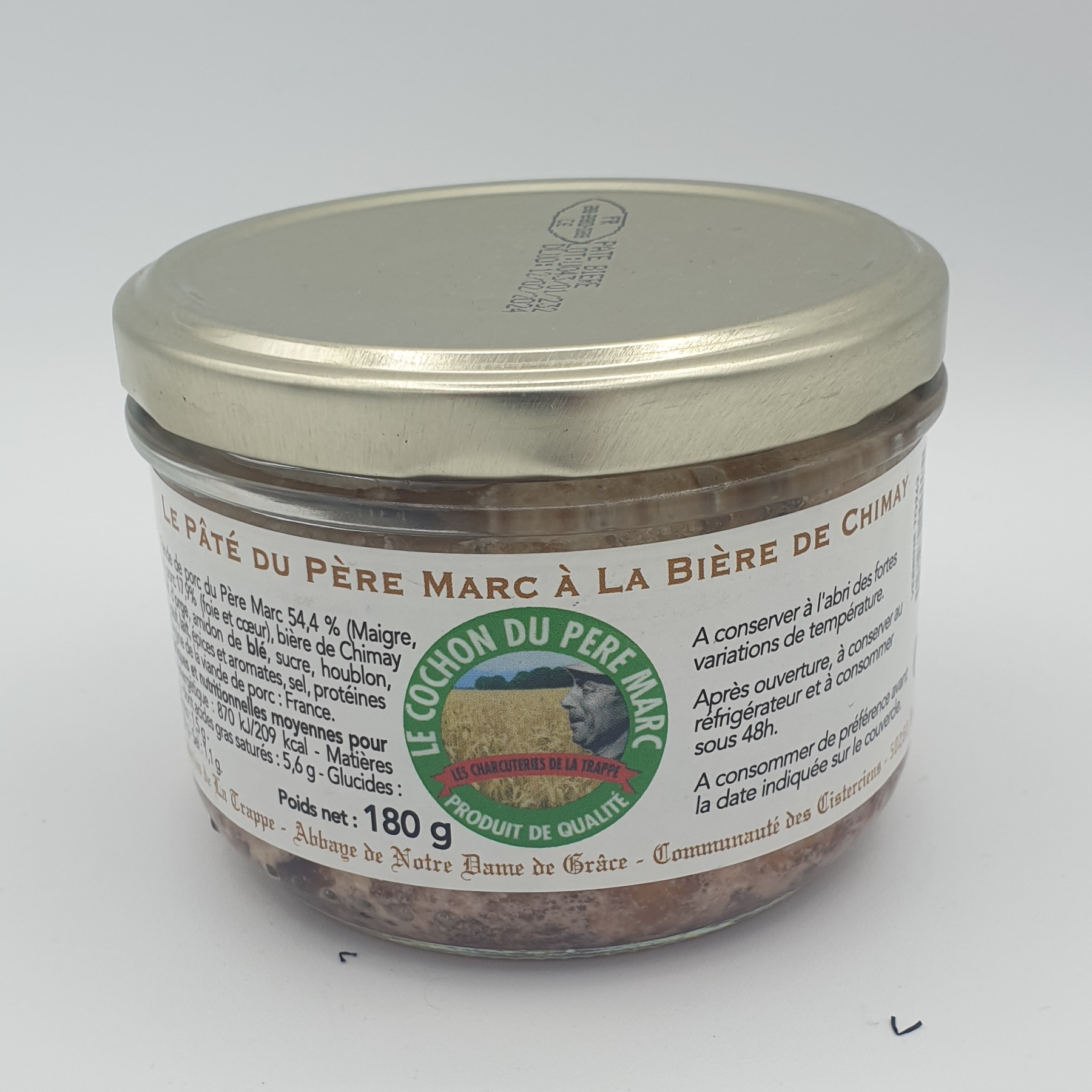 Le Pâté du Père Marc à la Bière de Chimay